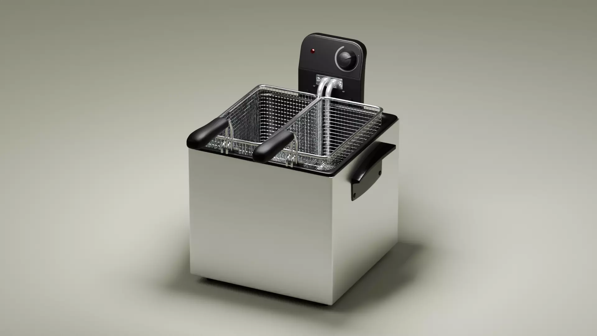 Deep Fryer 3D model_0