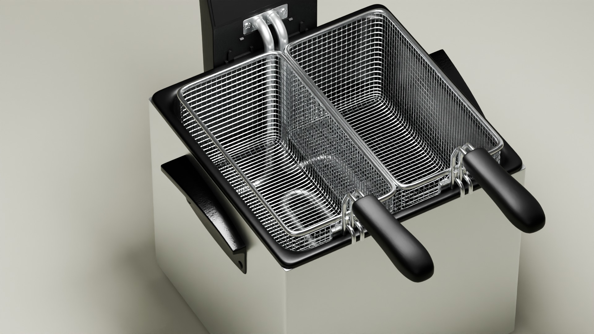 Deep Fryer 3D model_1