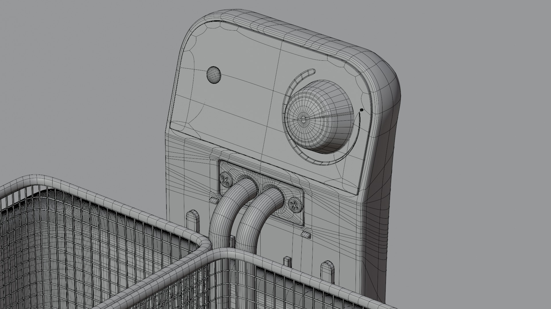 Deep Fryer 3D model_9