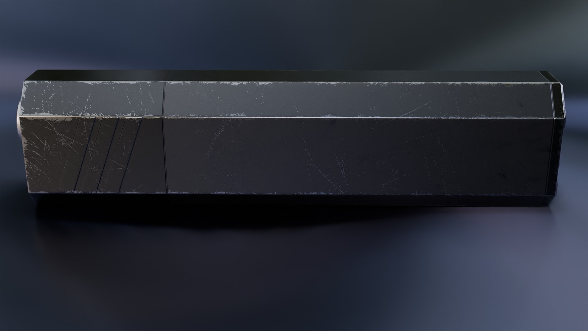 SilencerCo Osprey Suppressor Low-poly 3D model_10