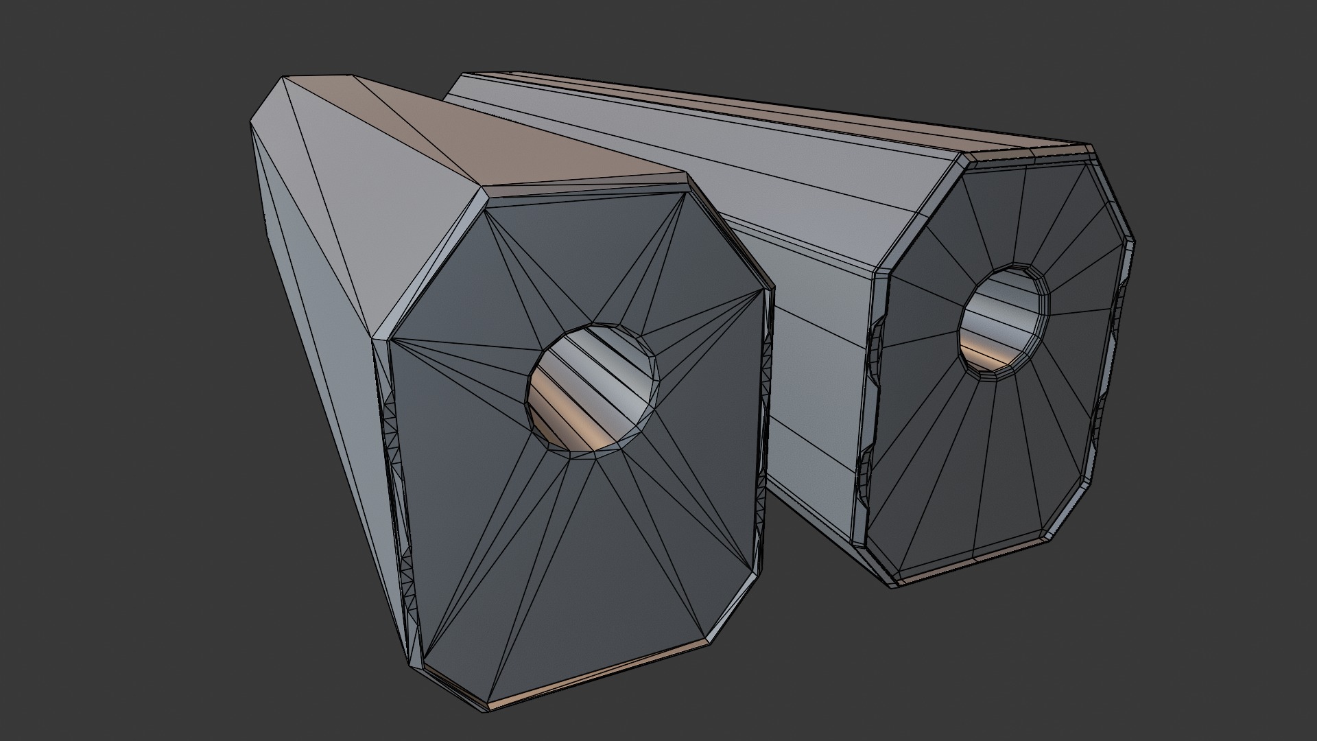SilencerCo Osprey Suppressor Low-poly 3D model_11