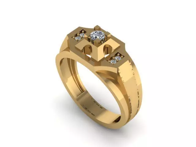 man ring 3D print model