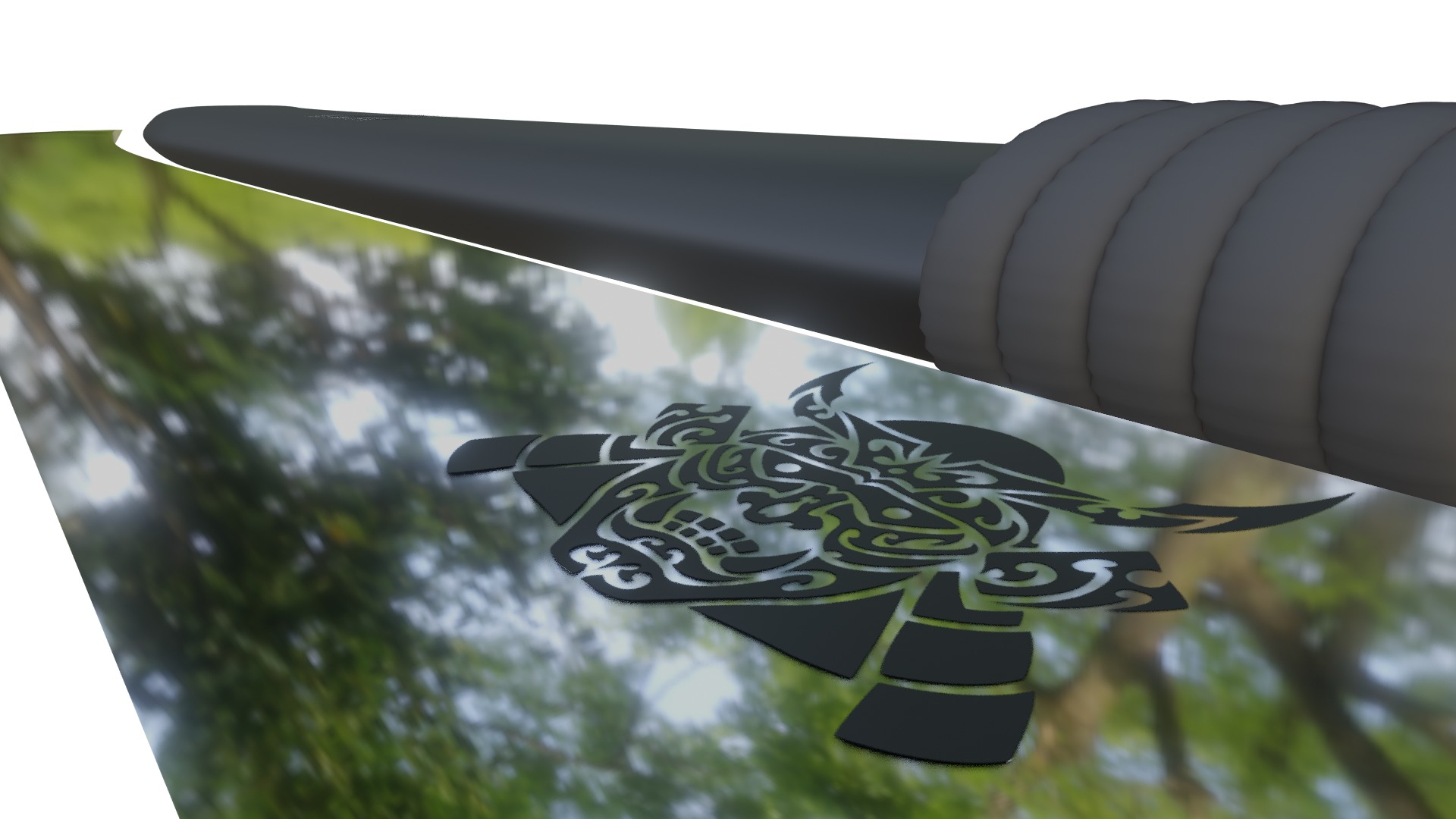 Katana Wakizashi Shogun Inferno 3D model_5