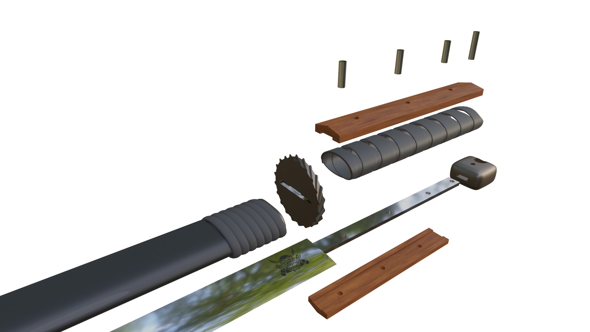 Katana Wakizashi Shogun Inferno 3D model_8