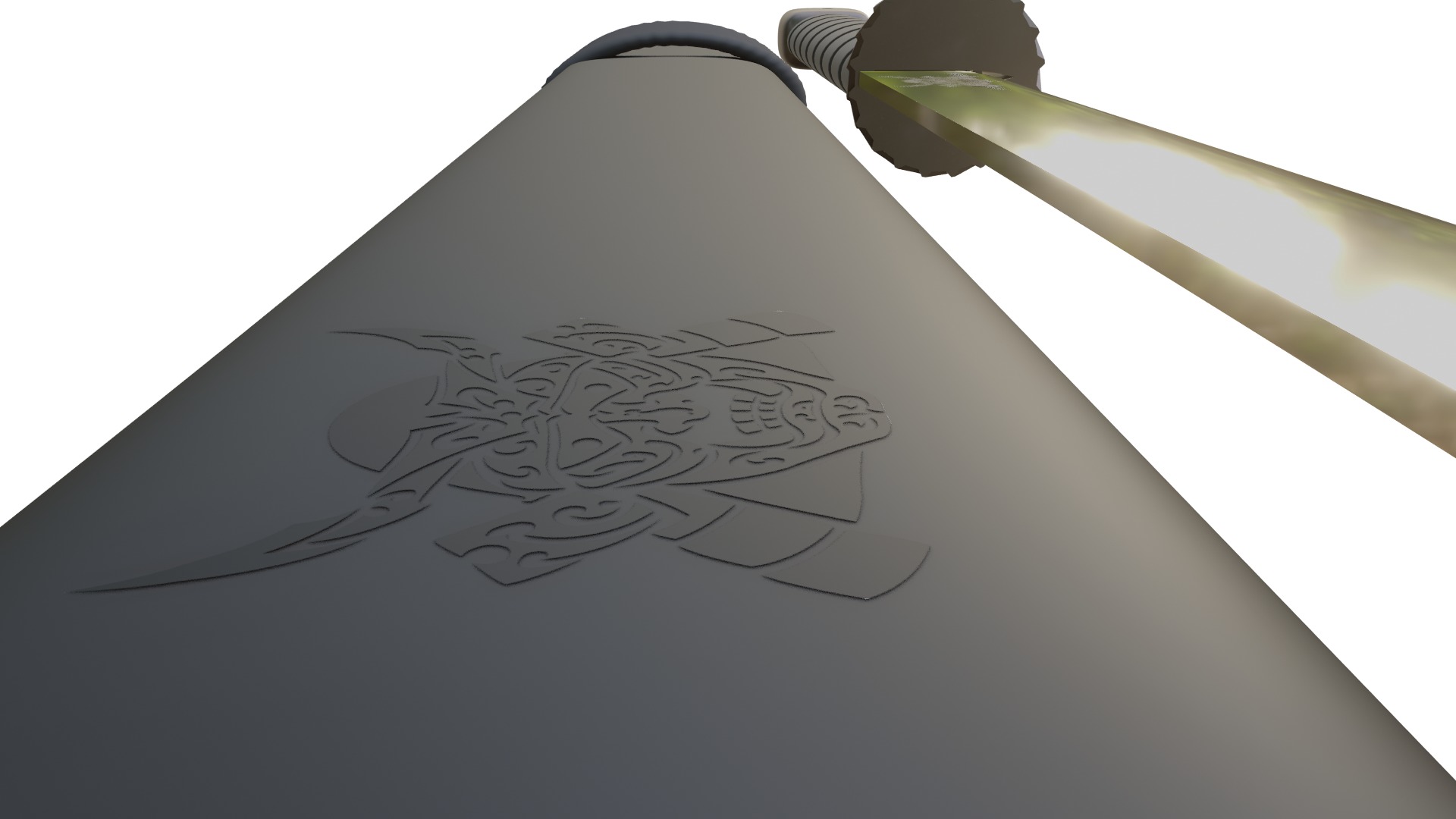 Katana Wakizashi Shogun Inferno 3D model_7