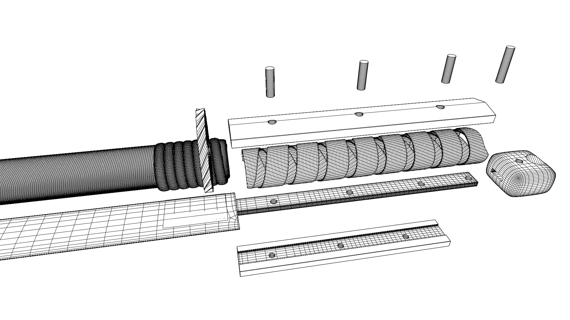 Katana Wakizashi Shogun Inferno 3D model_12