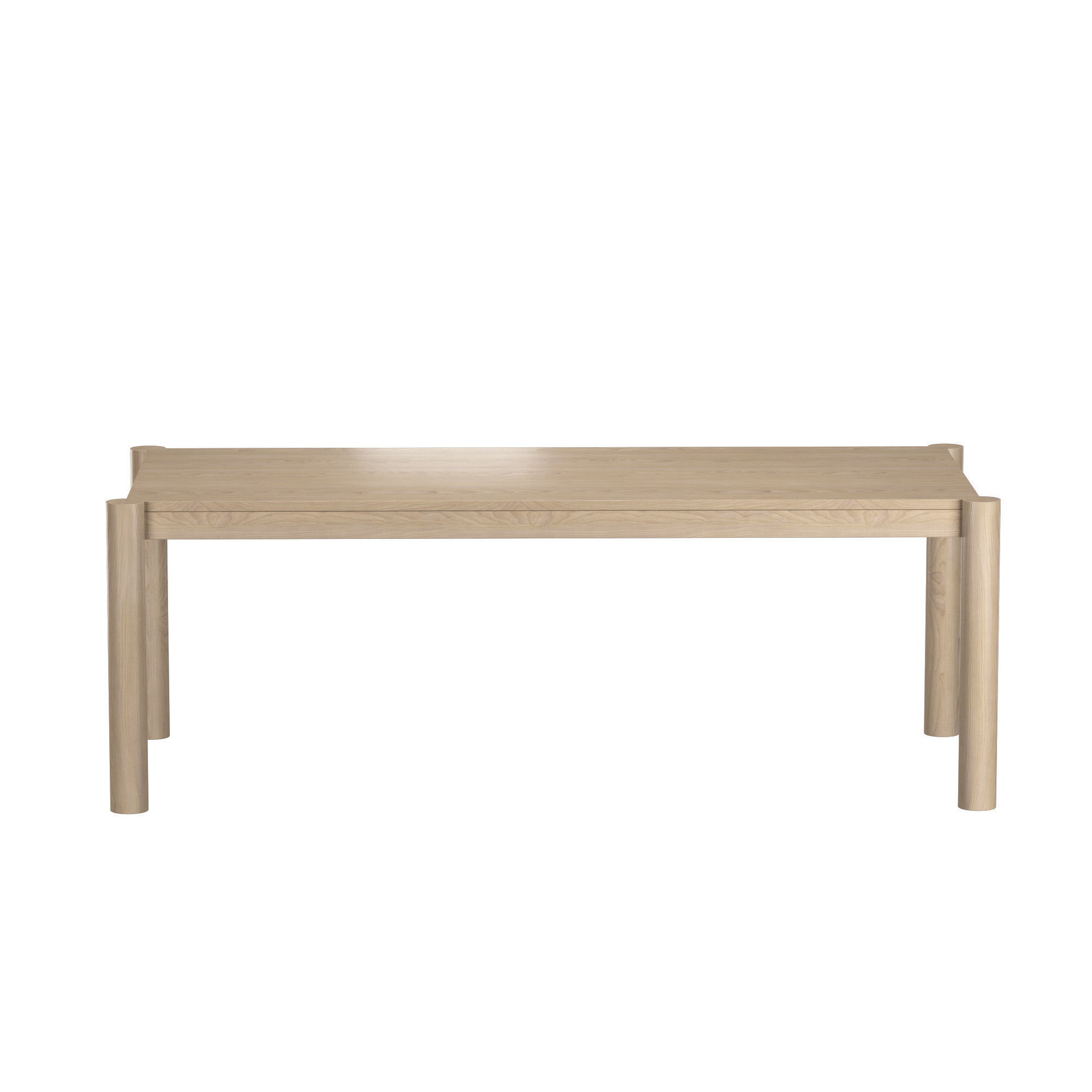 Huxley 6 Seater dining table 3D model_2