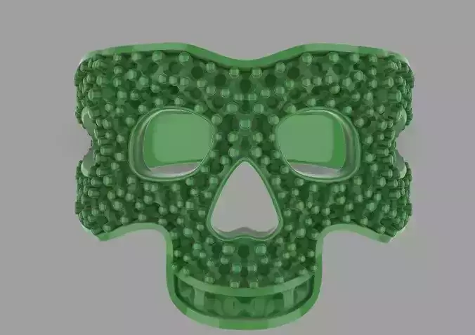 Icebox style Skull Ring v1