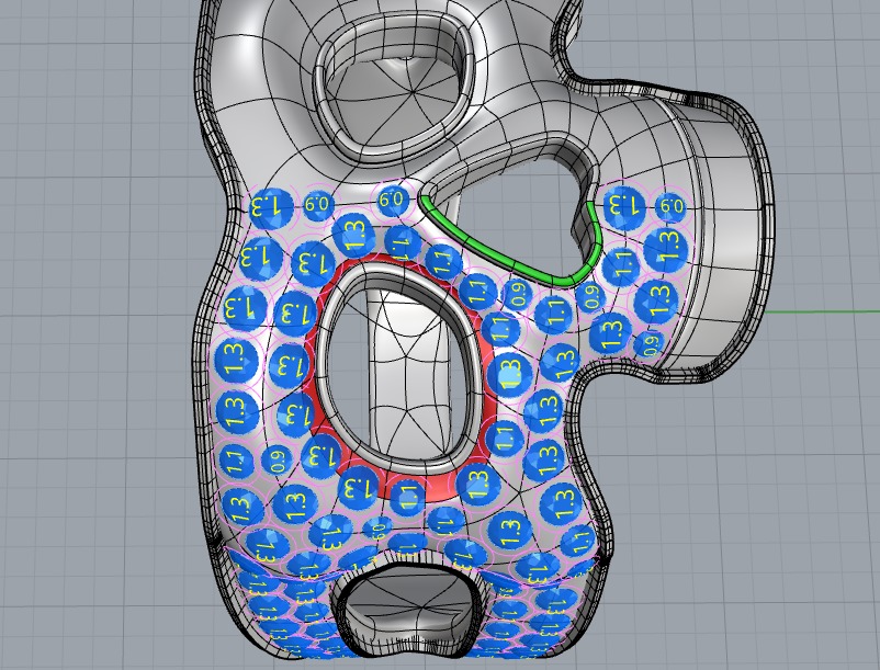 Icebox style Skull Ring v1 3D print model_5