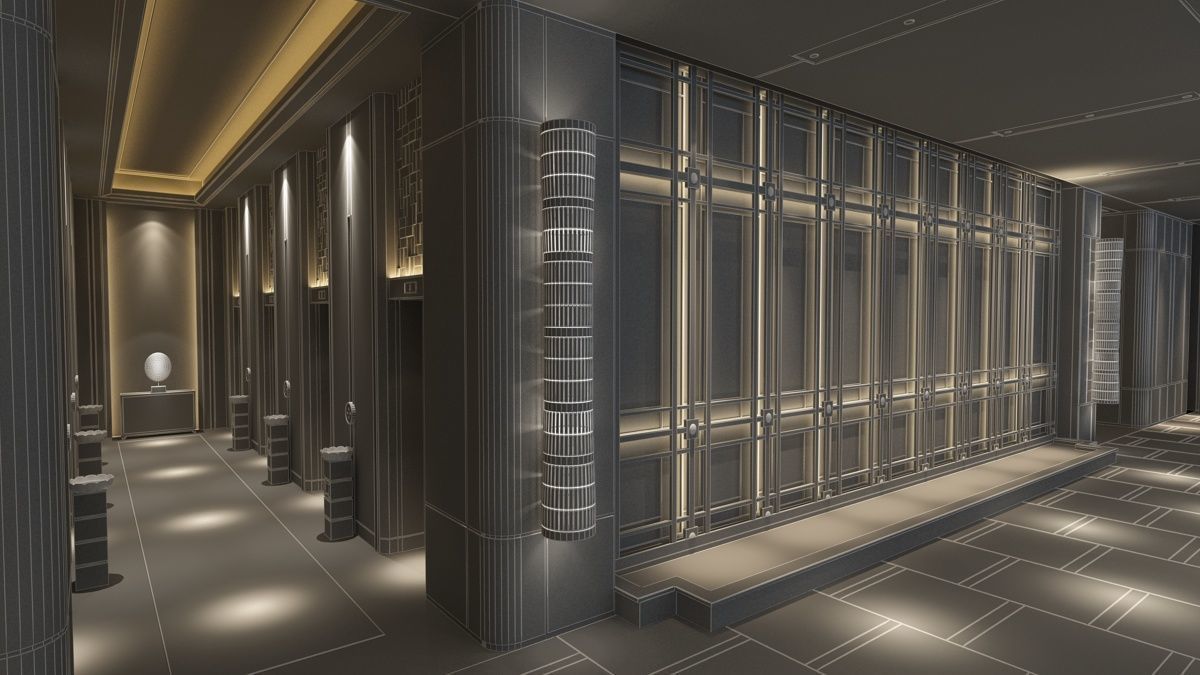 The Hotel Lobby 8 3D model_18