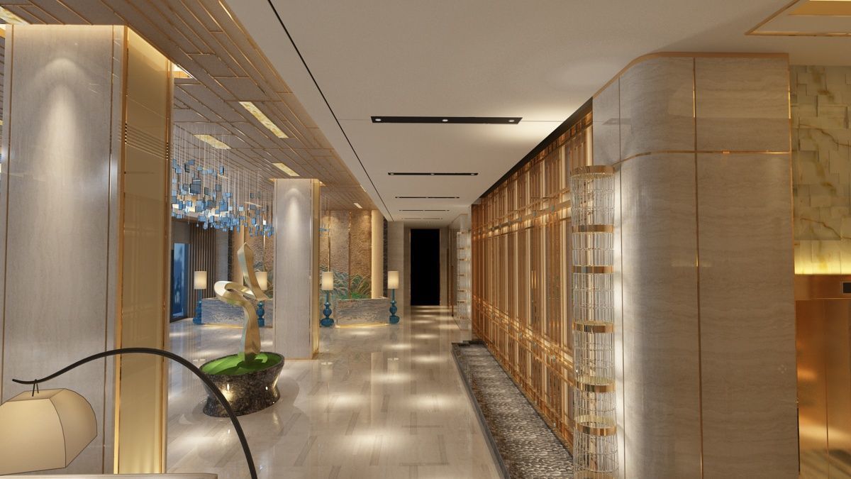 The Hotel Lobby 8 3D model_13