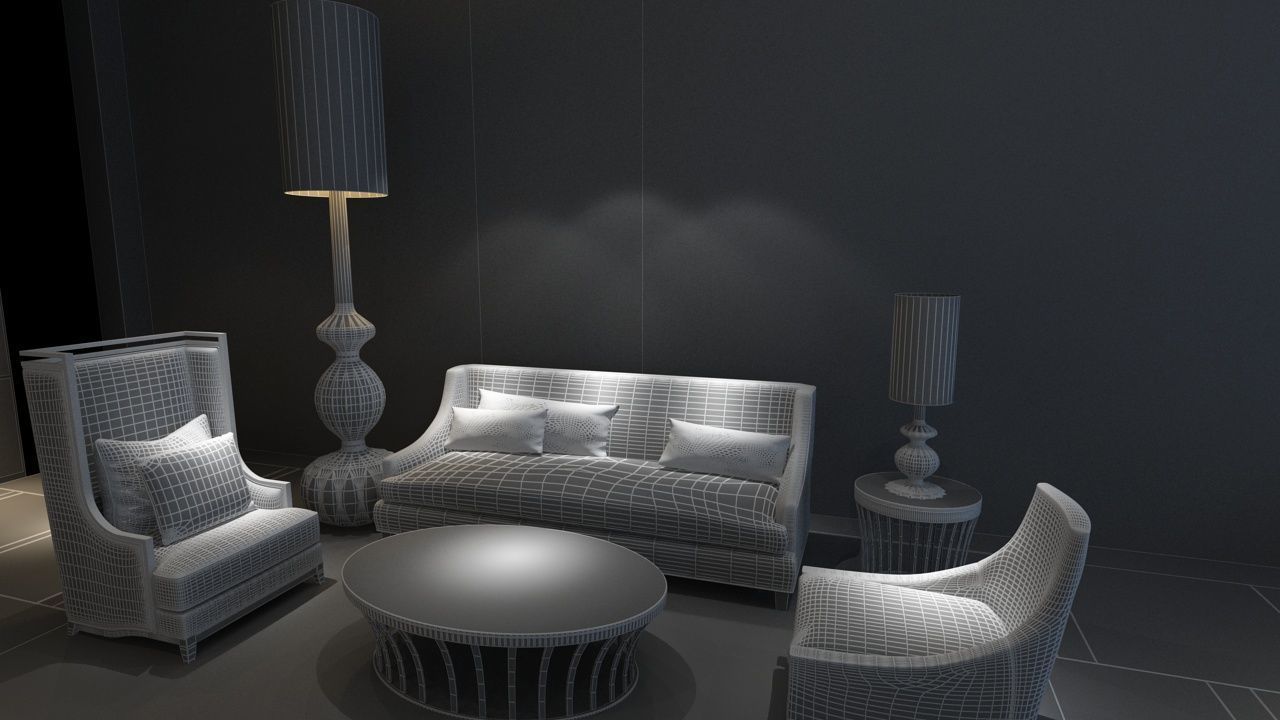 The Hotel Lobby 8 3D model_26