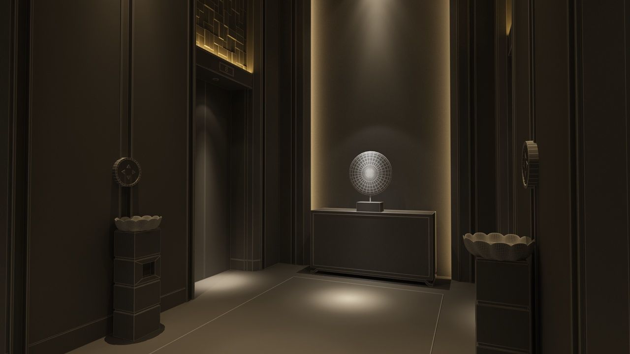 The Hotel Lobby 8 3D model_25