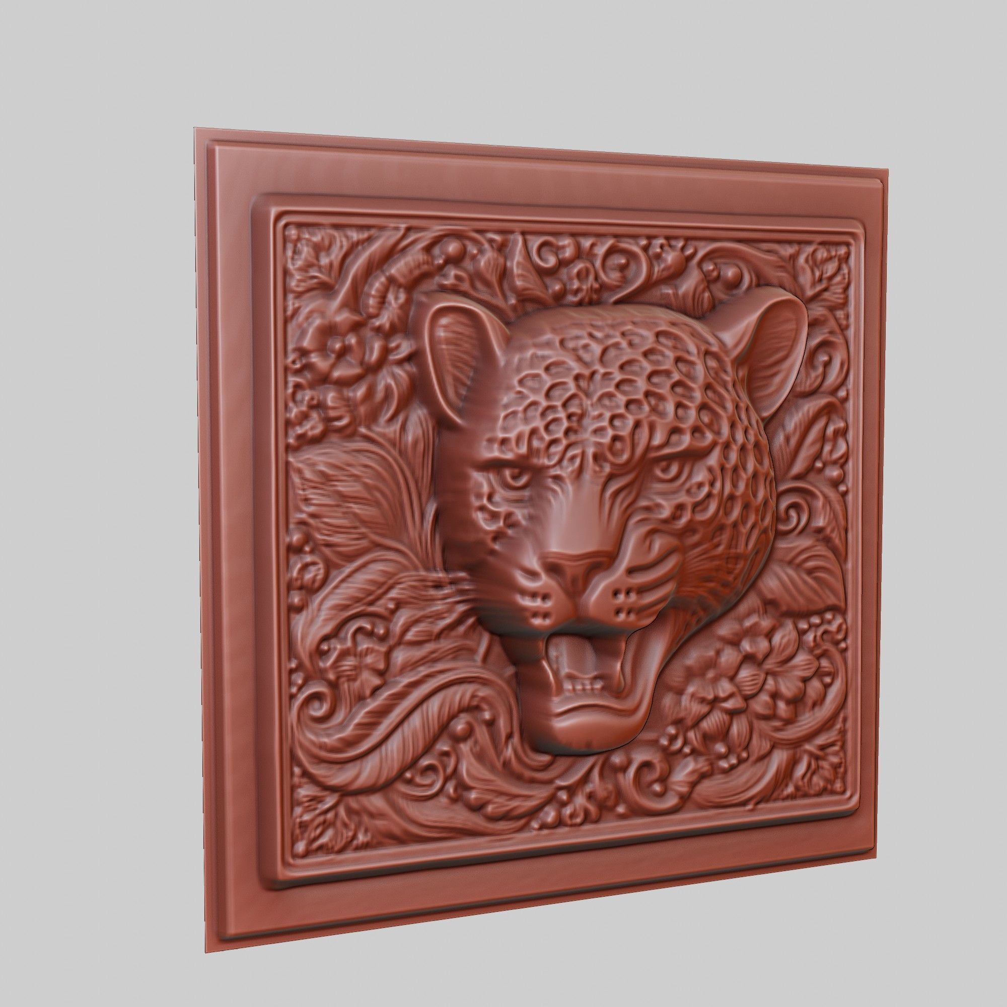 Jaguar Animal 3D print model_3
