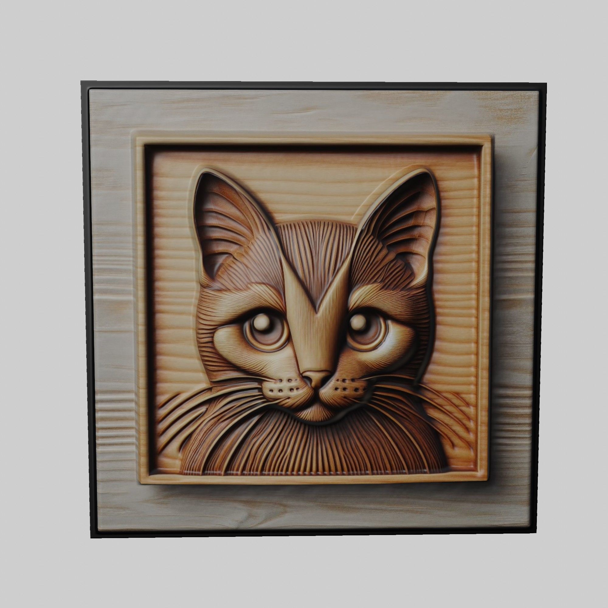 Cat Animal 3D print model_1