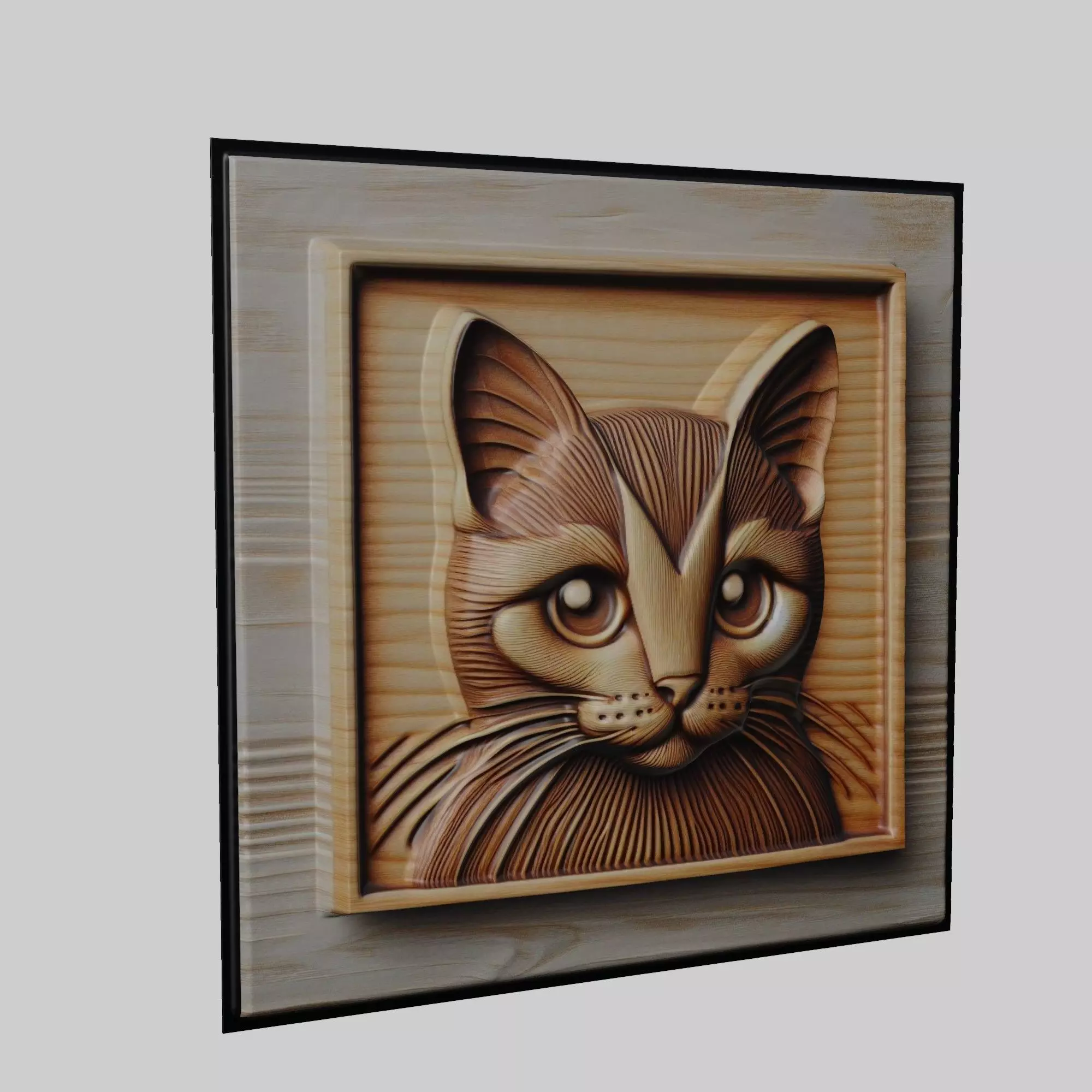 Cat Animal 3D print model_0