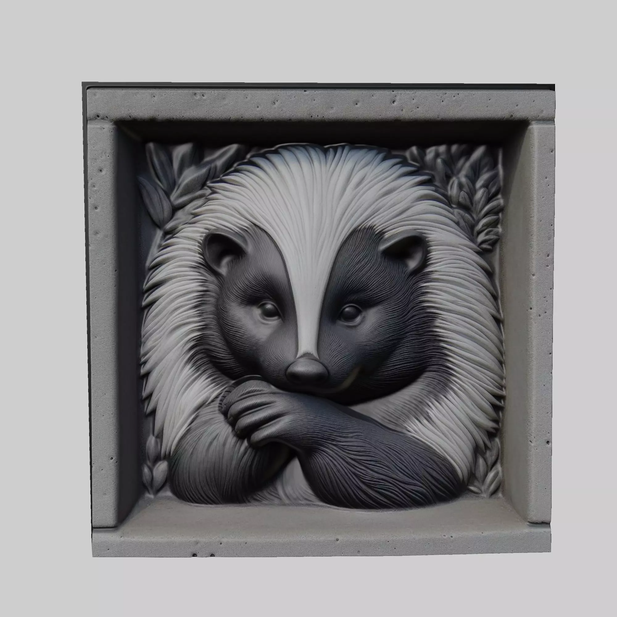 Skunk Animal 3D print model