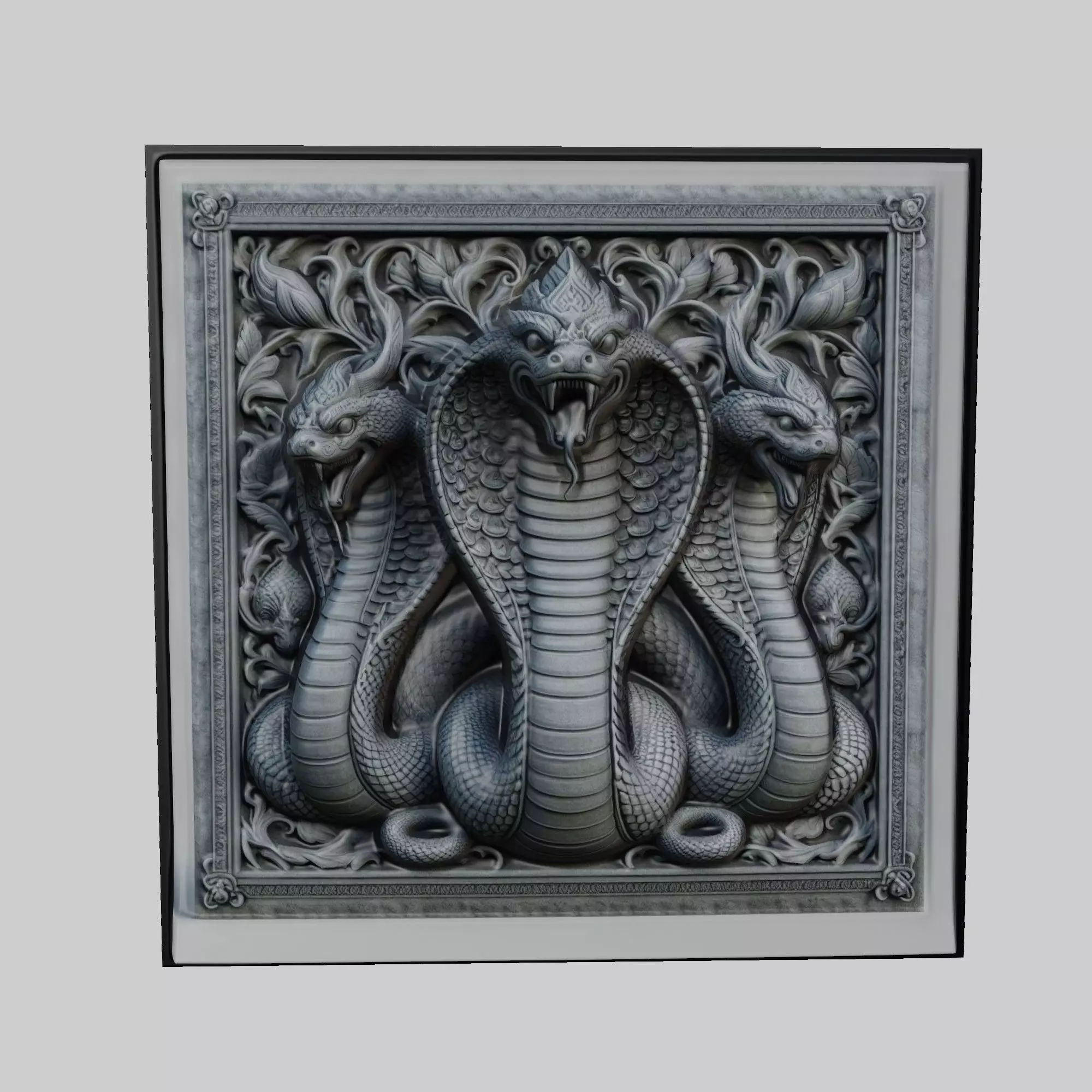 King Cobra Animal 3D print model_0