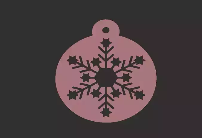 christmas tree ball decoration 3D print model