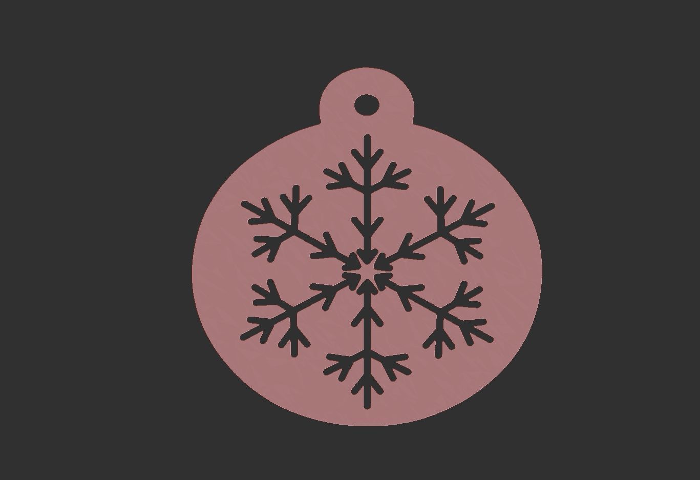 christmas tree ball decoration 3D print model_10
