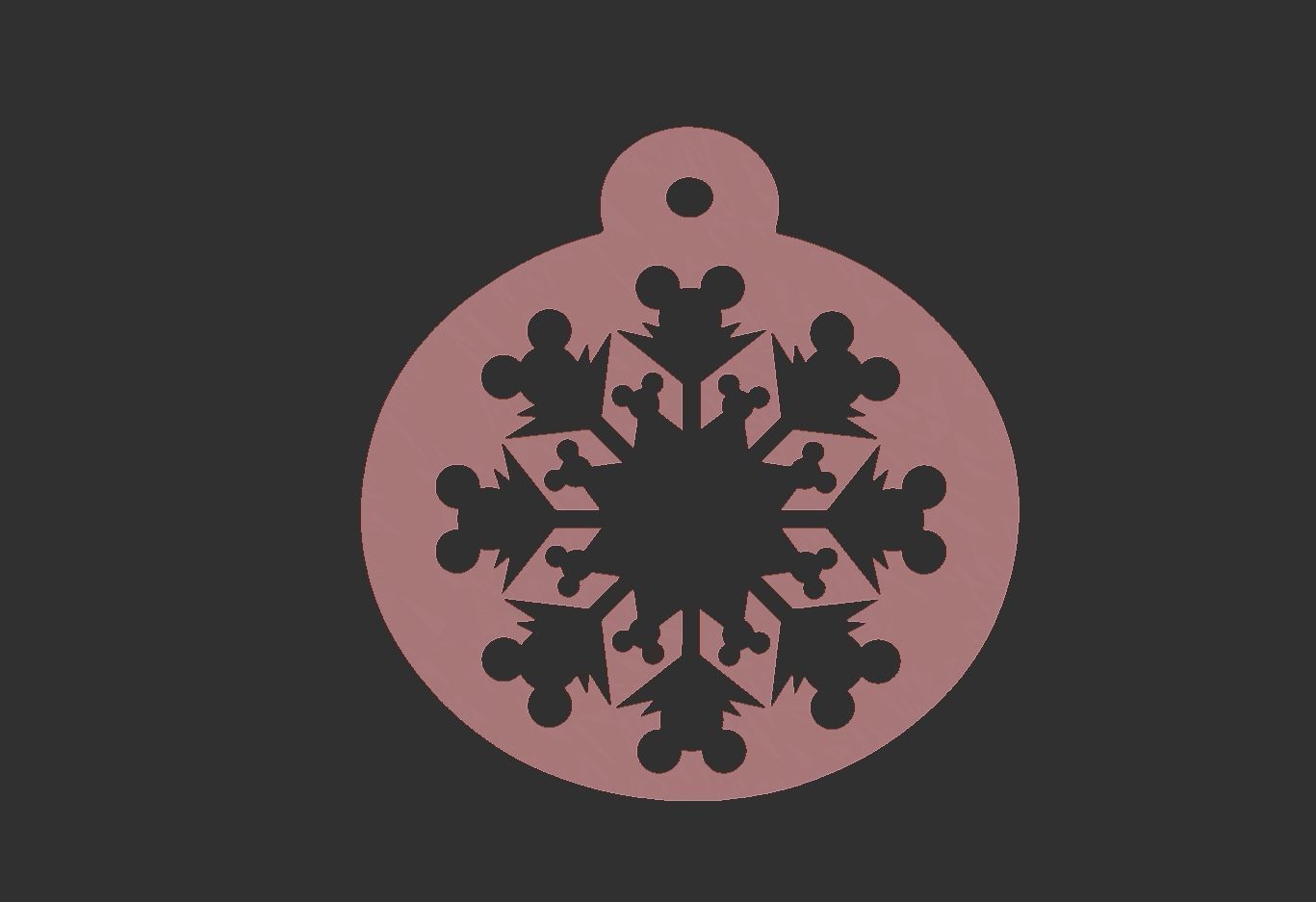 christmas tree ball decoration 3D print model_16