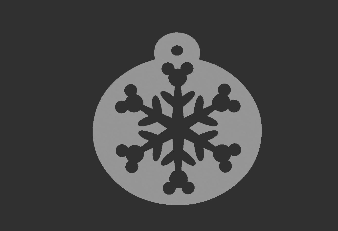 christmas tree ball decoration 3D print model_6