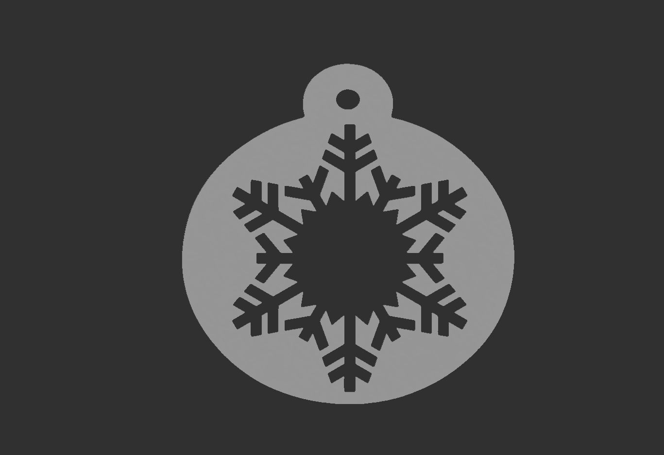 christmas tree ball decoration 3D print model_17