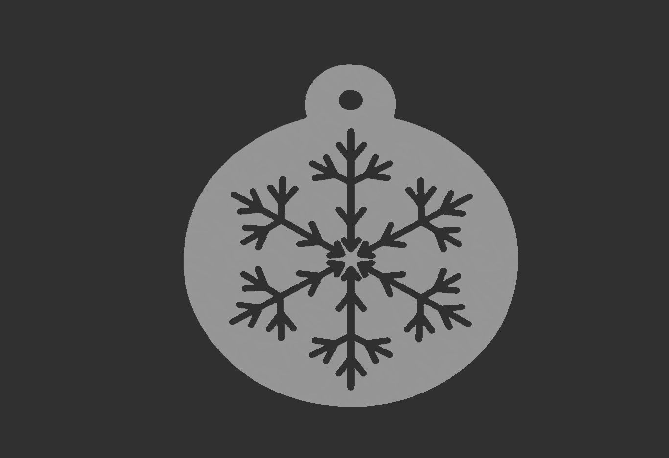 christmas tree ball decoration 3D print model_15