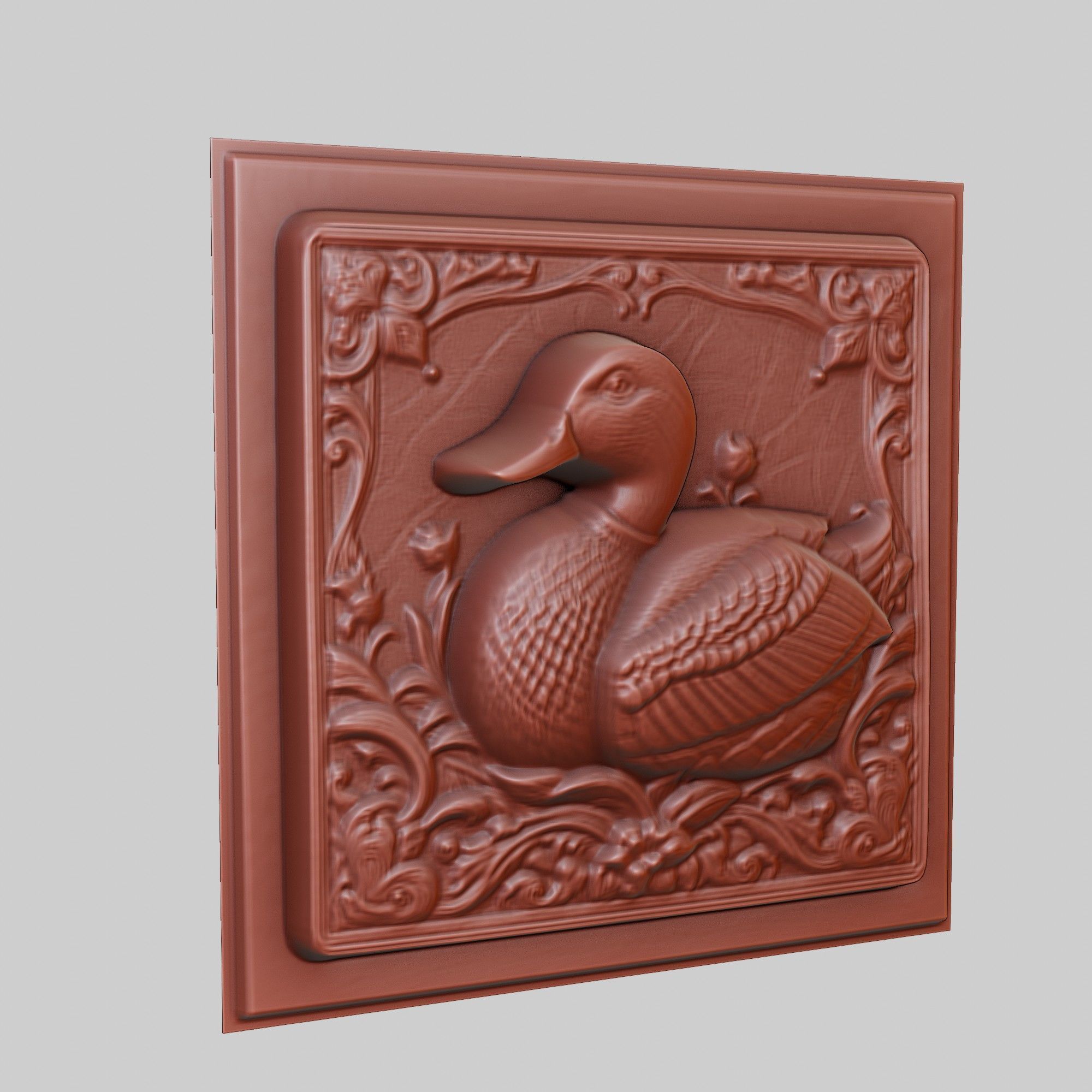 Duck Animal 3D print model_3