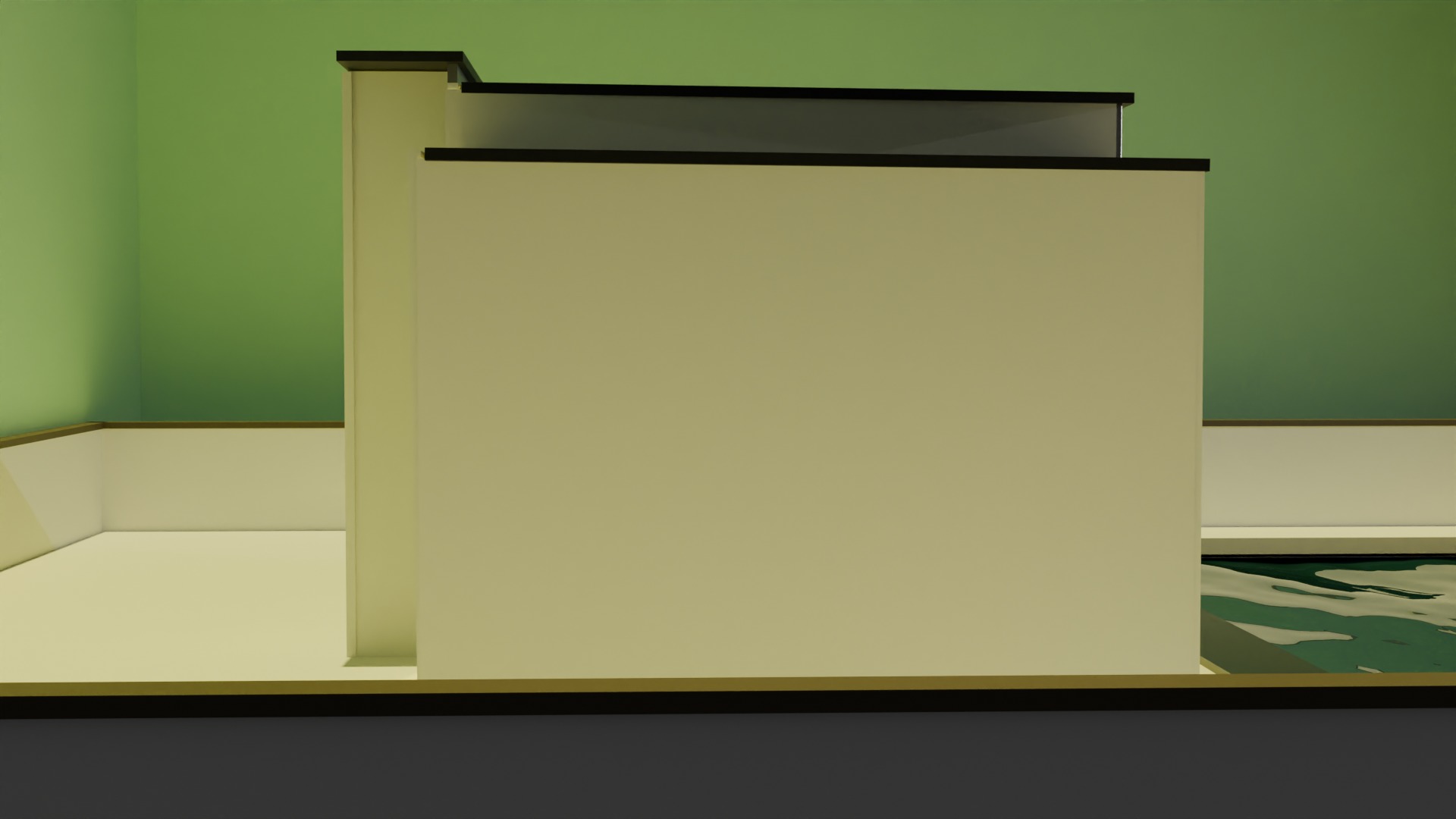 Modern House  3D print model_2