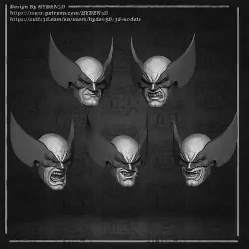 wolverine comic mask