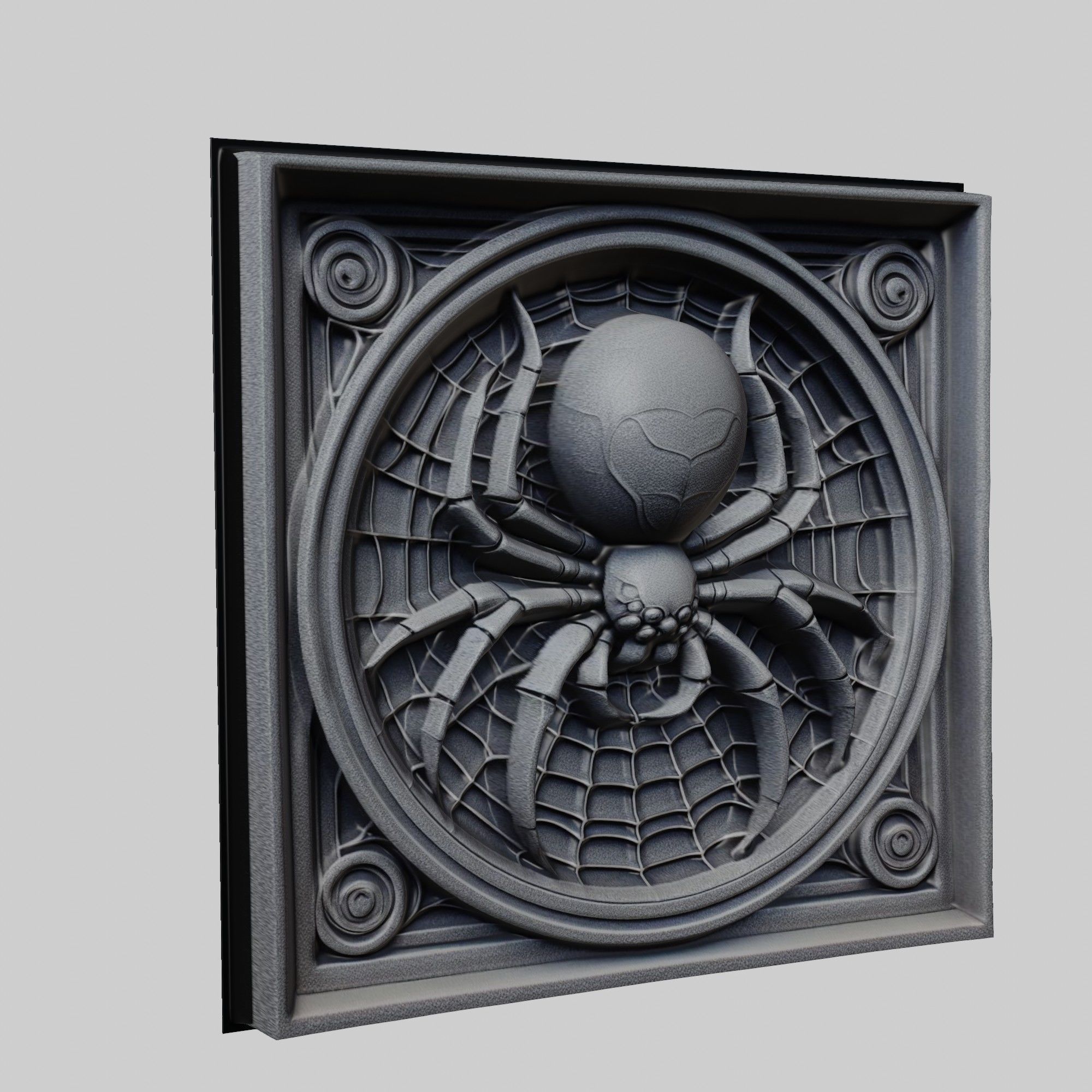 Spider Animal 3D print model_1