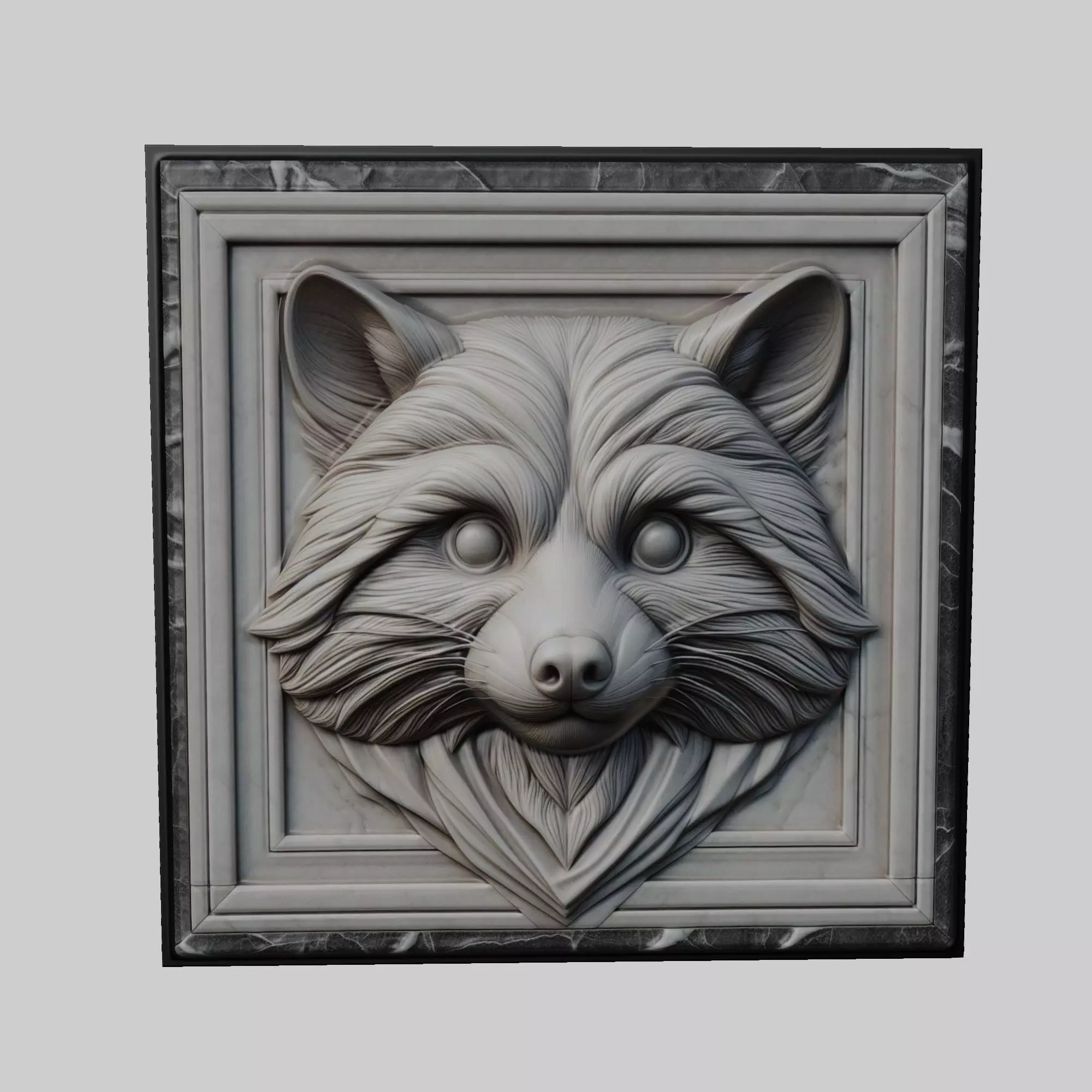 Raccoon Animal 3D print model