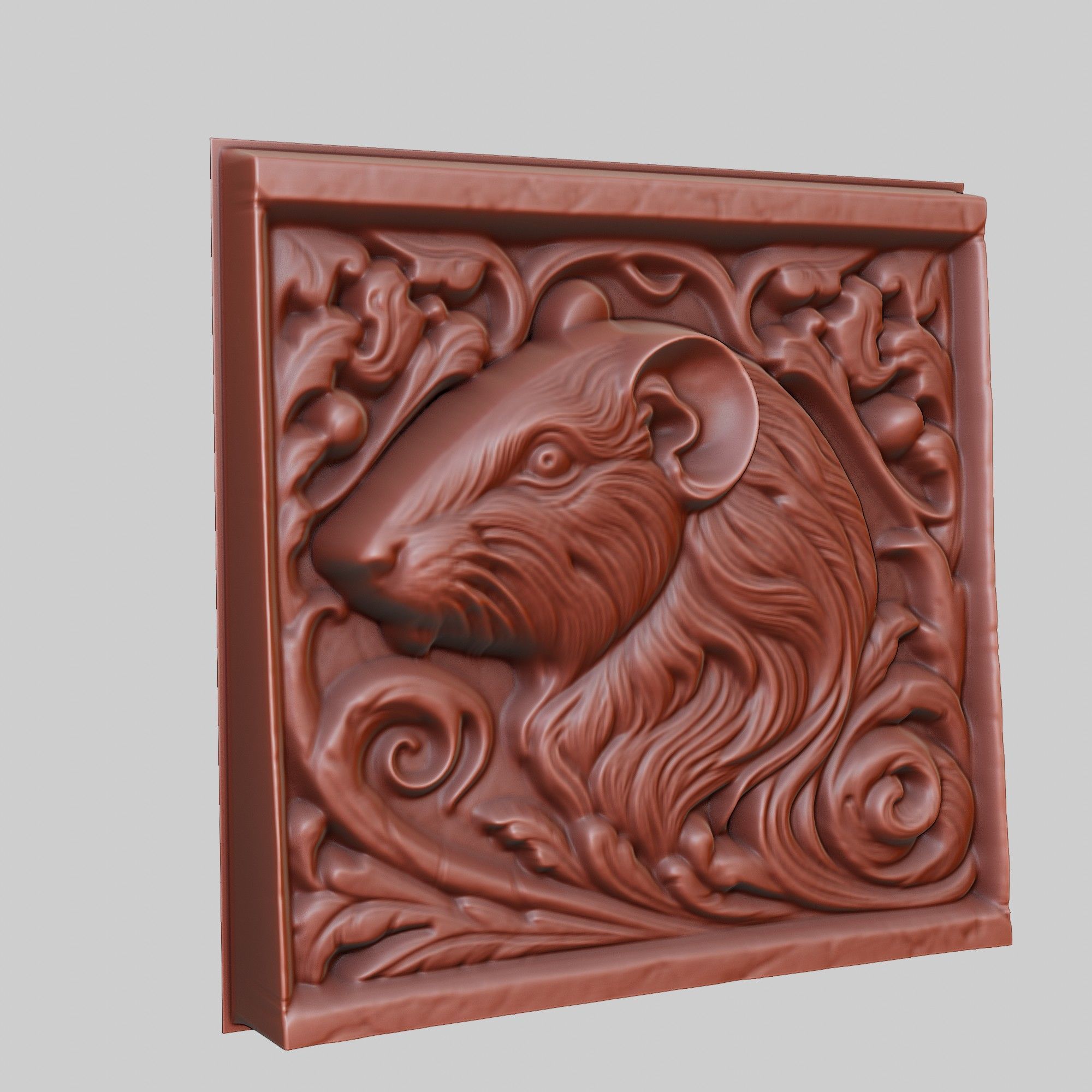 Rat Animal 3D print model_3