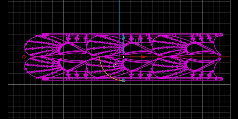 1424 Delicate Gold Bangle 9gm 3D print model_1