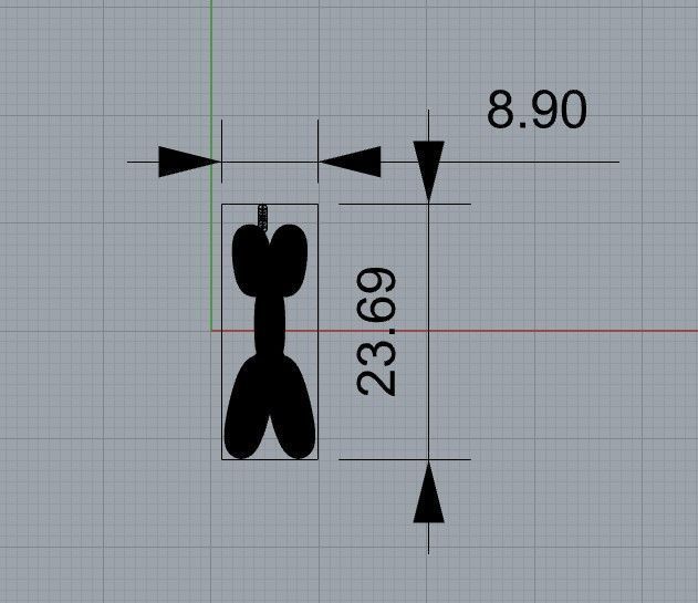 Balloon Dog Necklace Free 3D print model_2