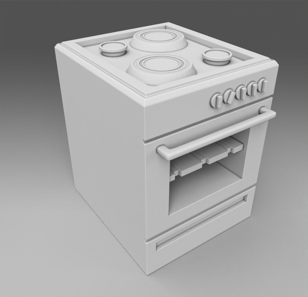 Extensive Interior Home assets and decor 3D print model_6