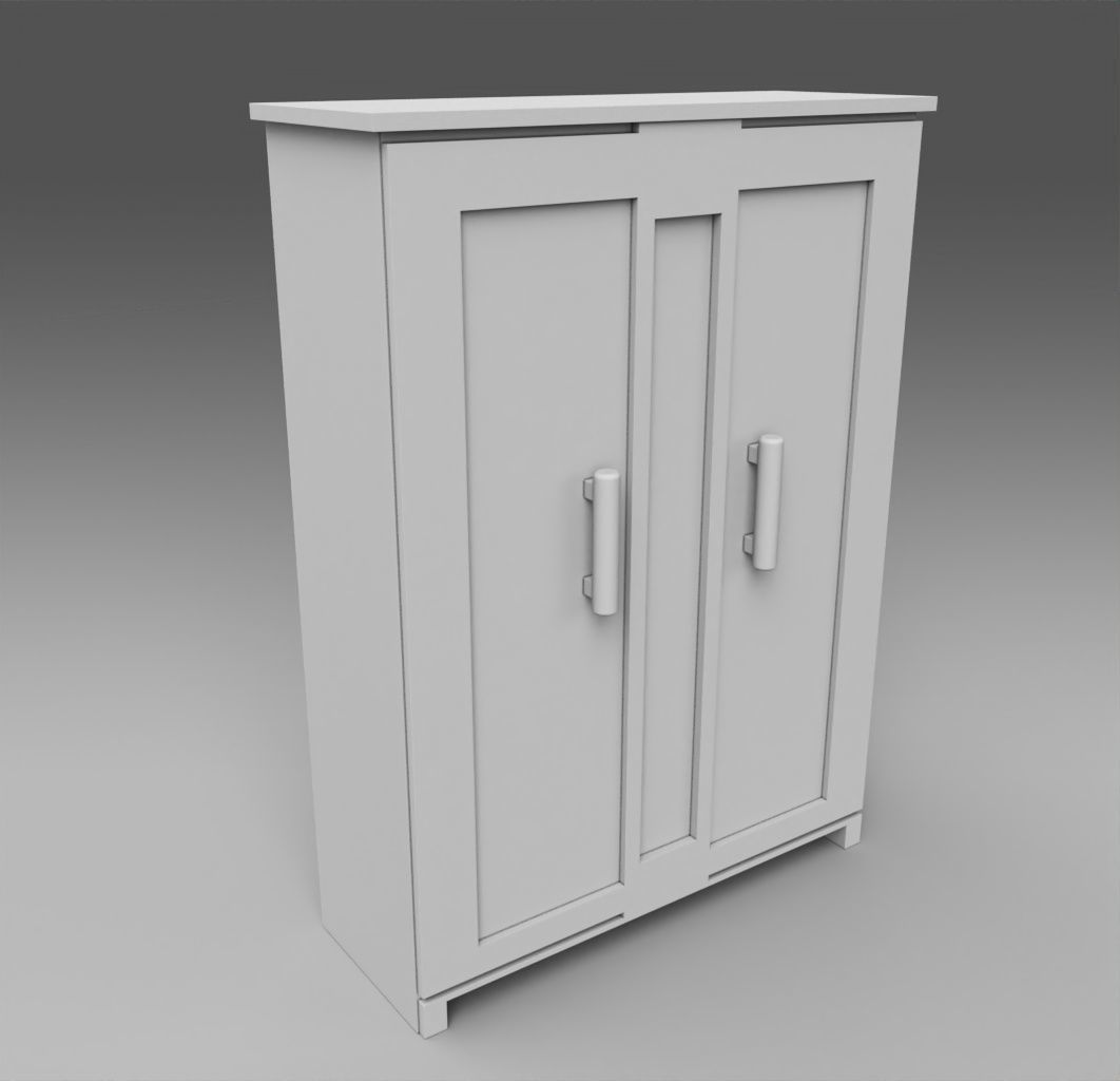 Extensive Interior Home assets and decor 3D print model_43