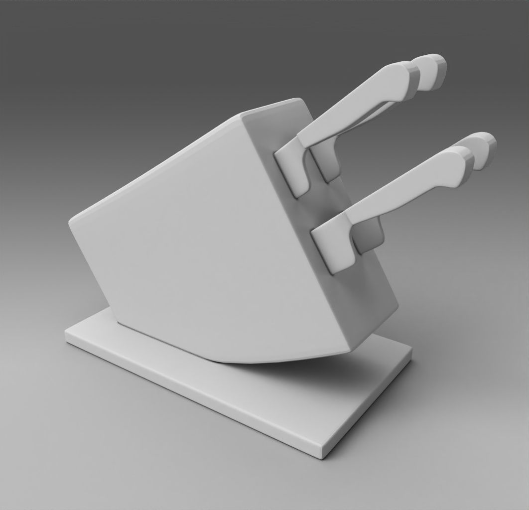 Extensive Interior Home assets and decor 3D print model_39