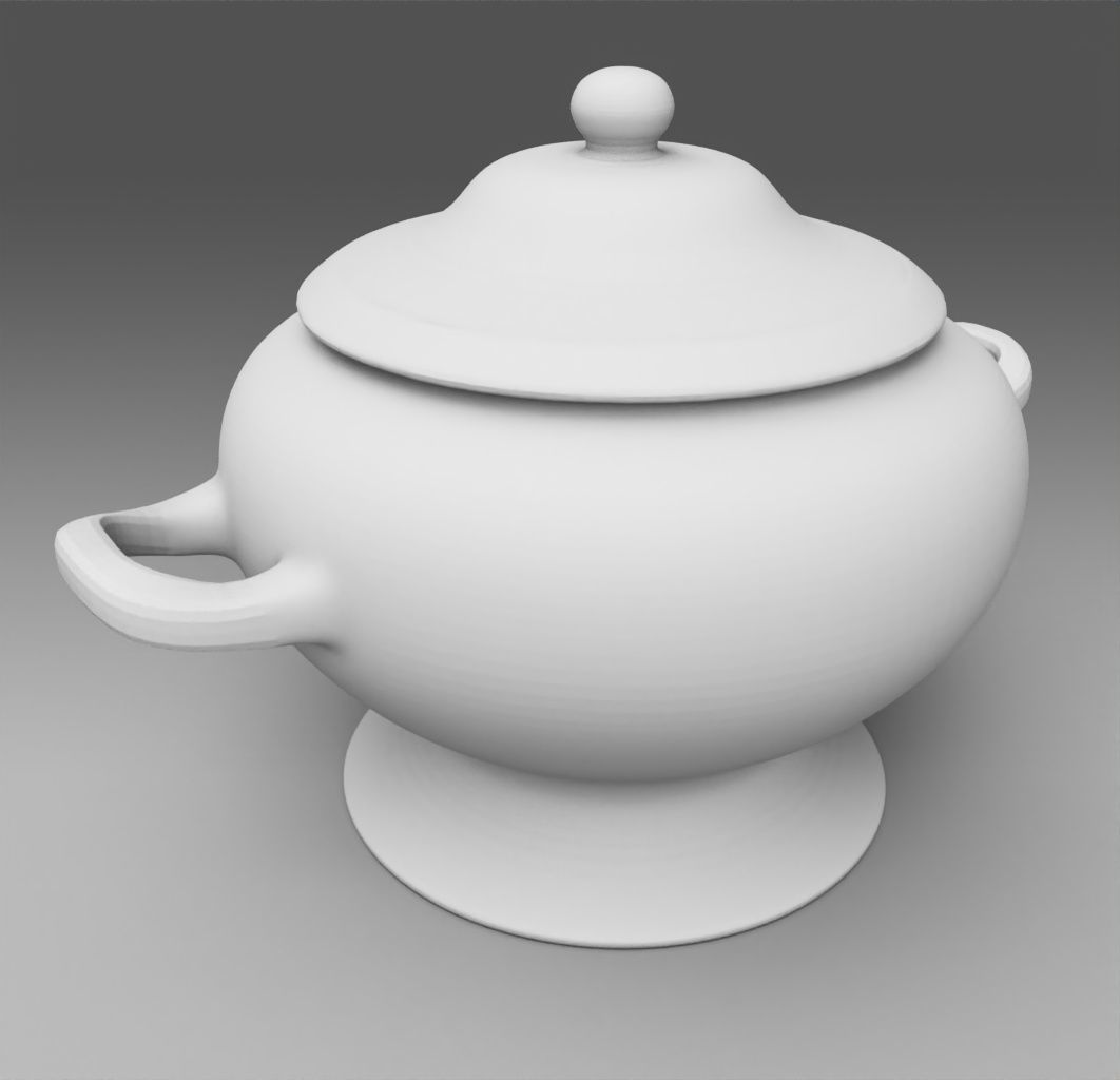 Extensive Interior Home assets and decor 3D print model_29