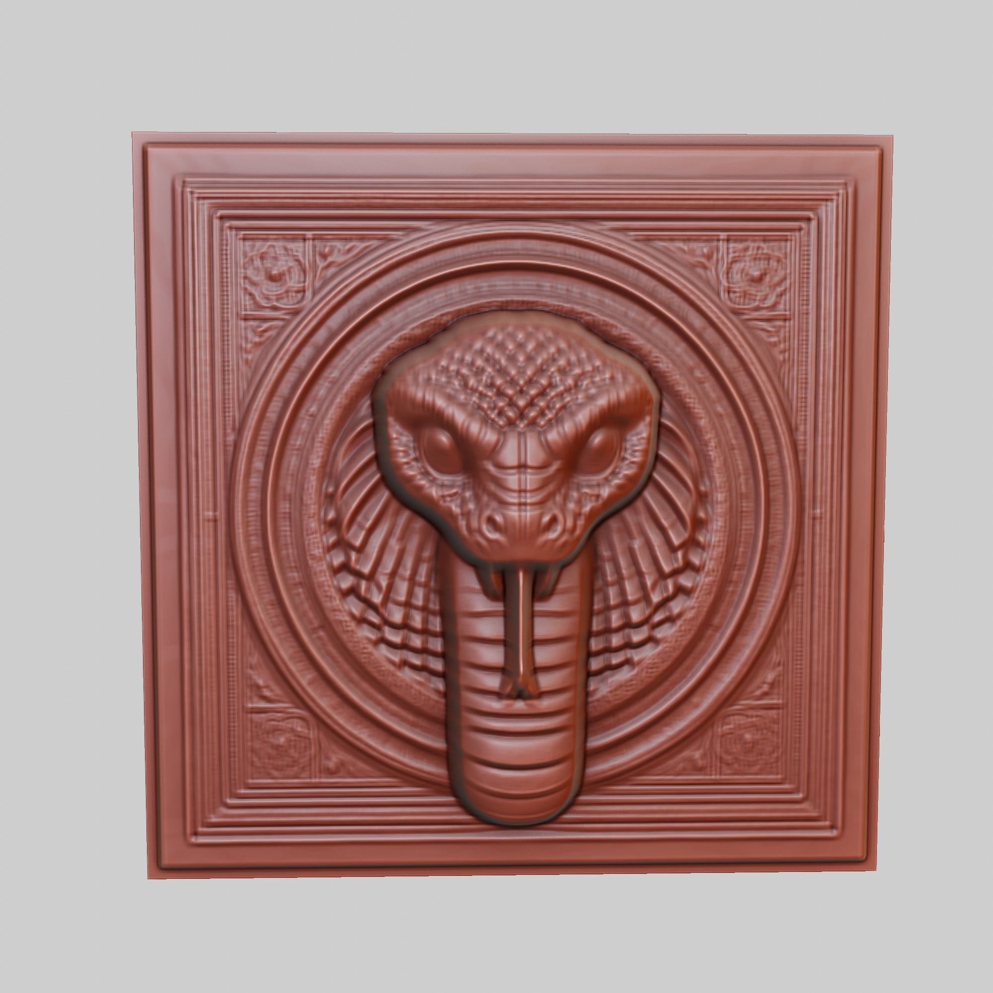 Snake Animal 3D print model_2