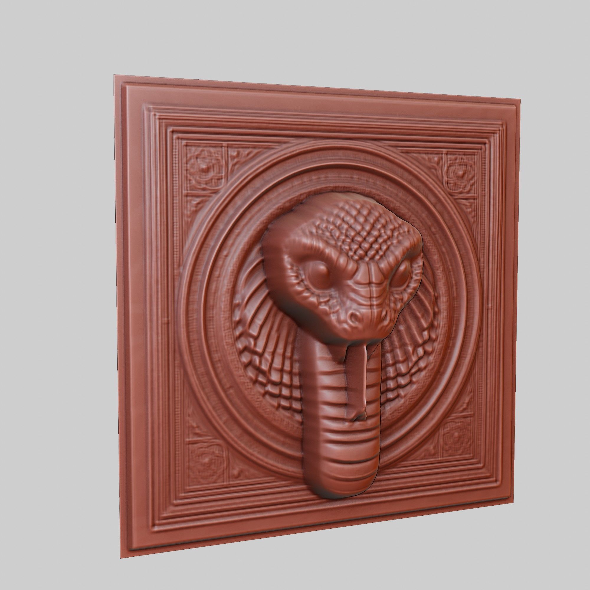 Snake Animal 3D print model_3