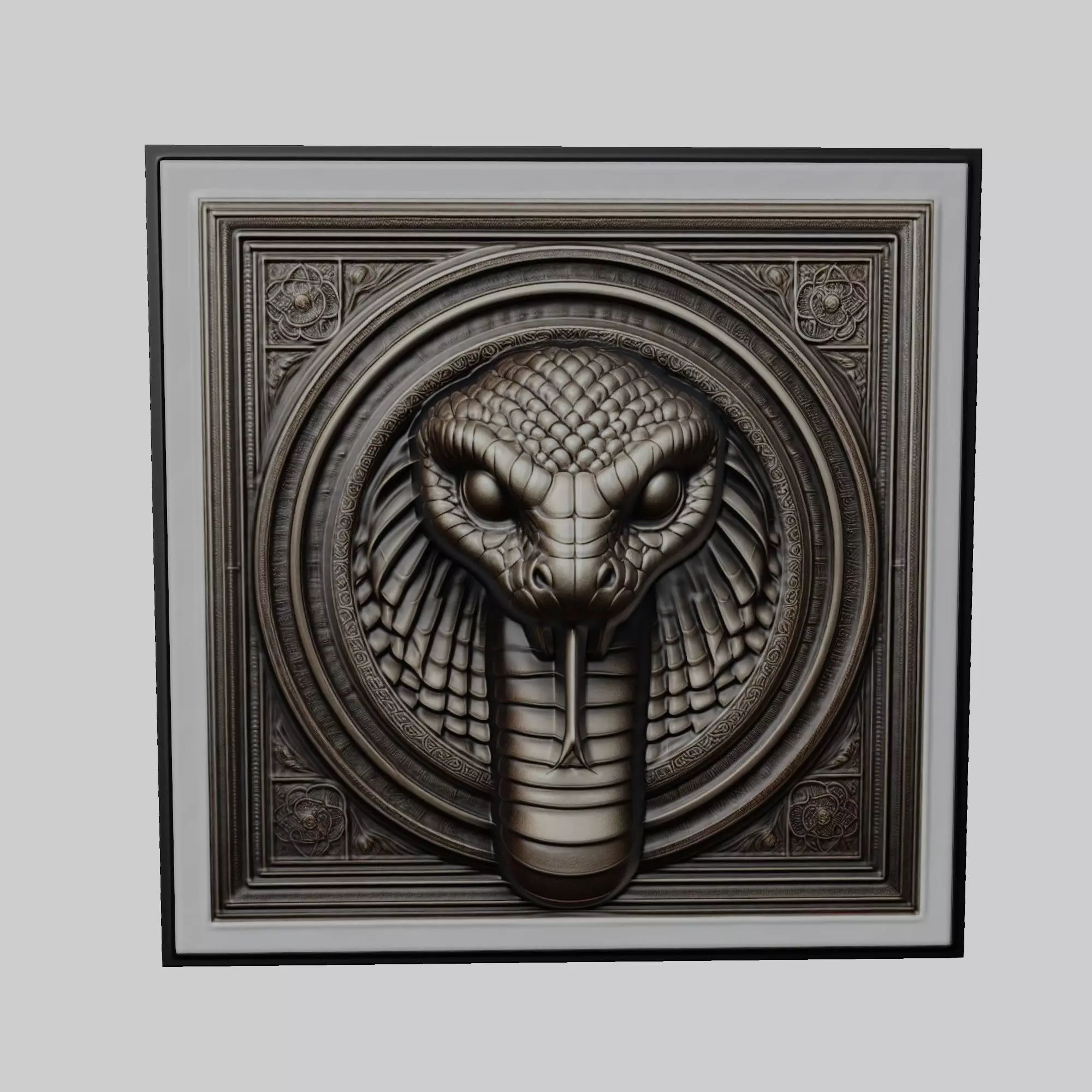 Snake Animal 3D print model_0