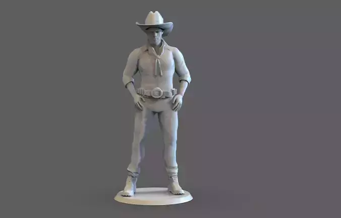 Cowboy Sculpture