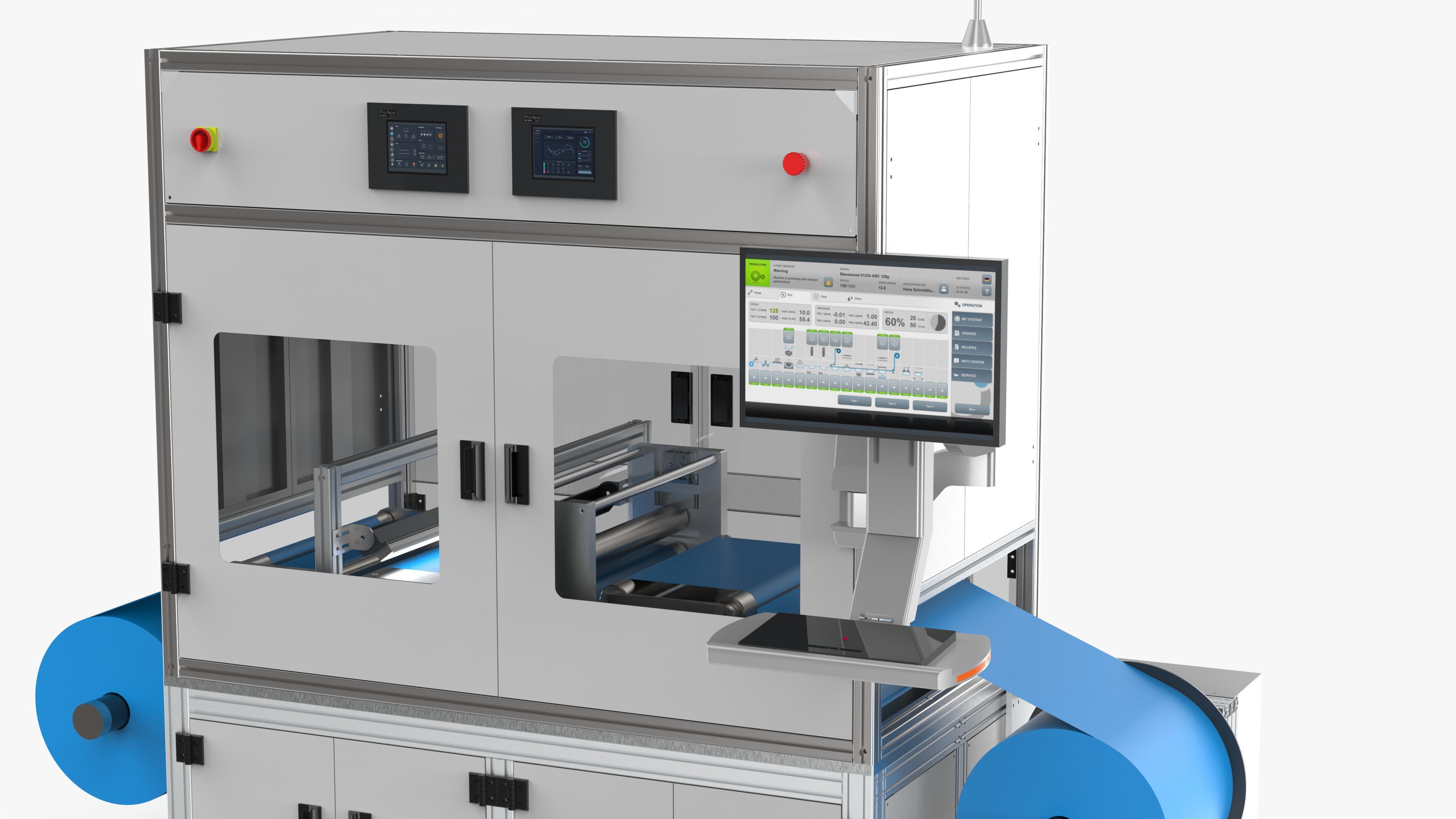 Automatic CCD Winding Inspection Machine 3D model_6