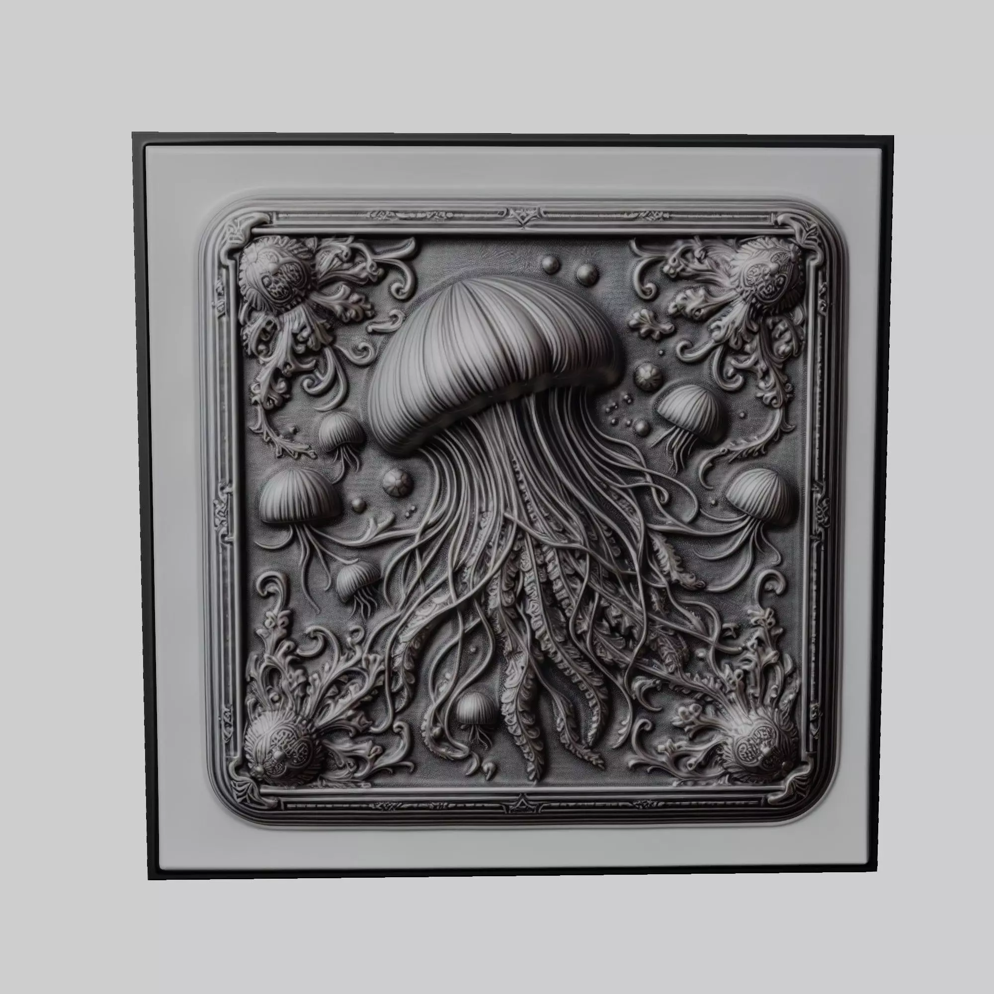 Jellyfish Animal 3D print model
