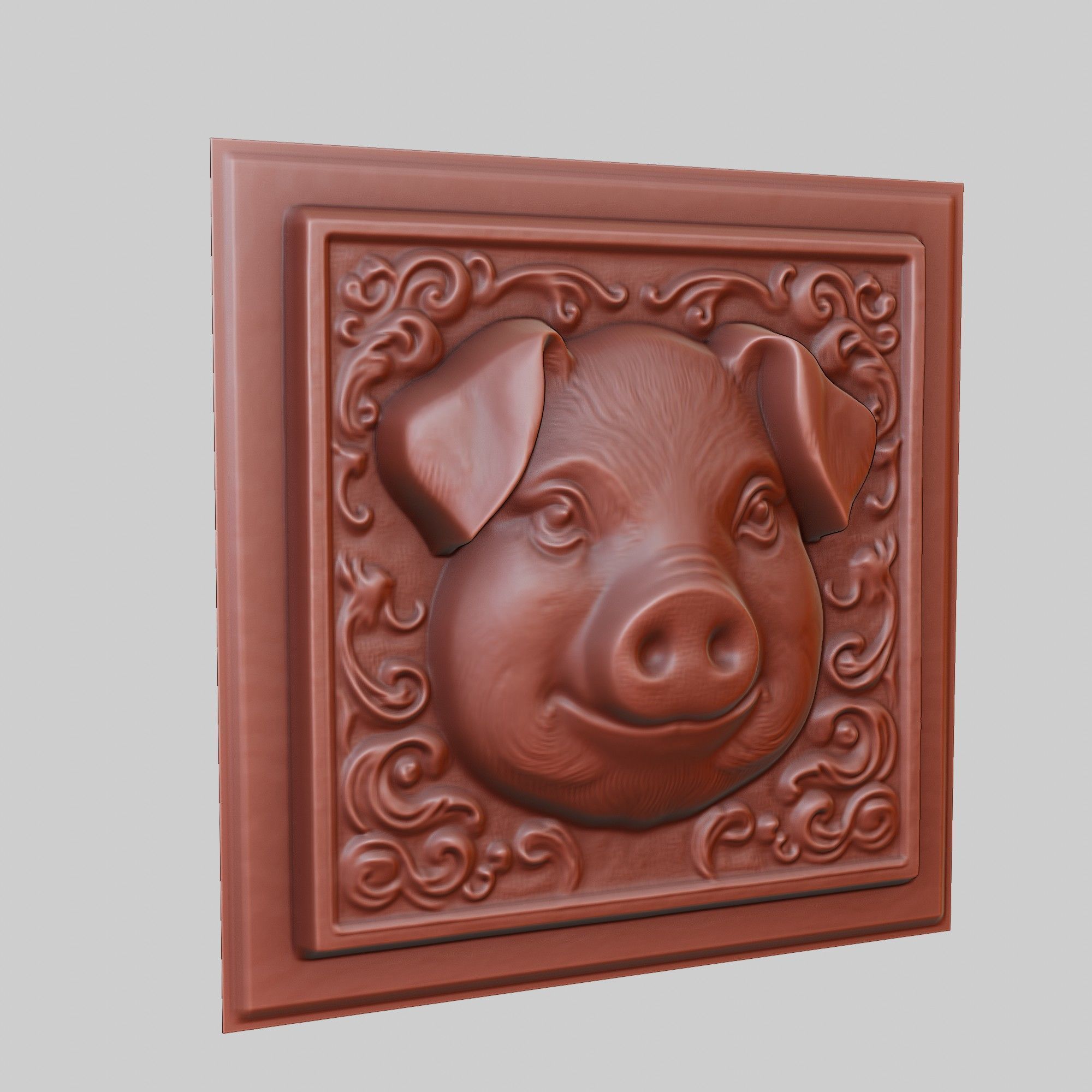 Boar Animal 3D print model_3