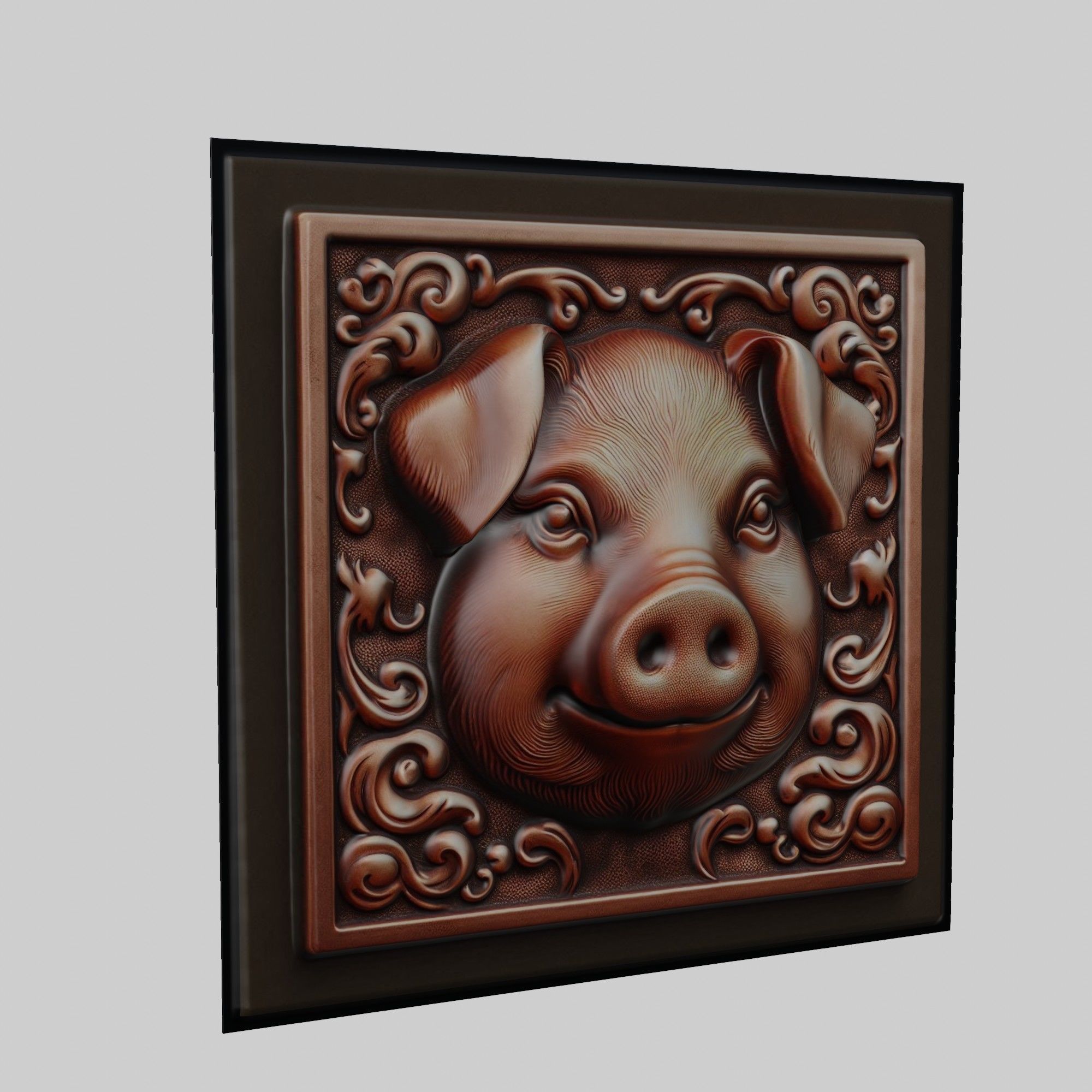 Boar Animal 3D print model_1