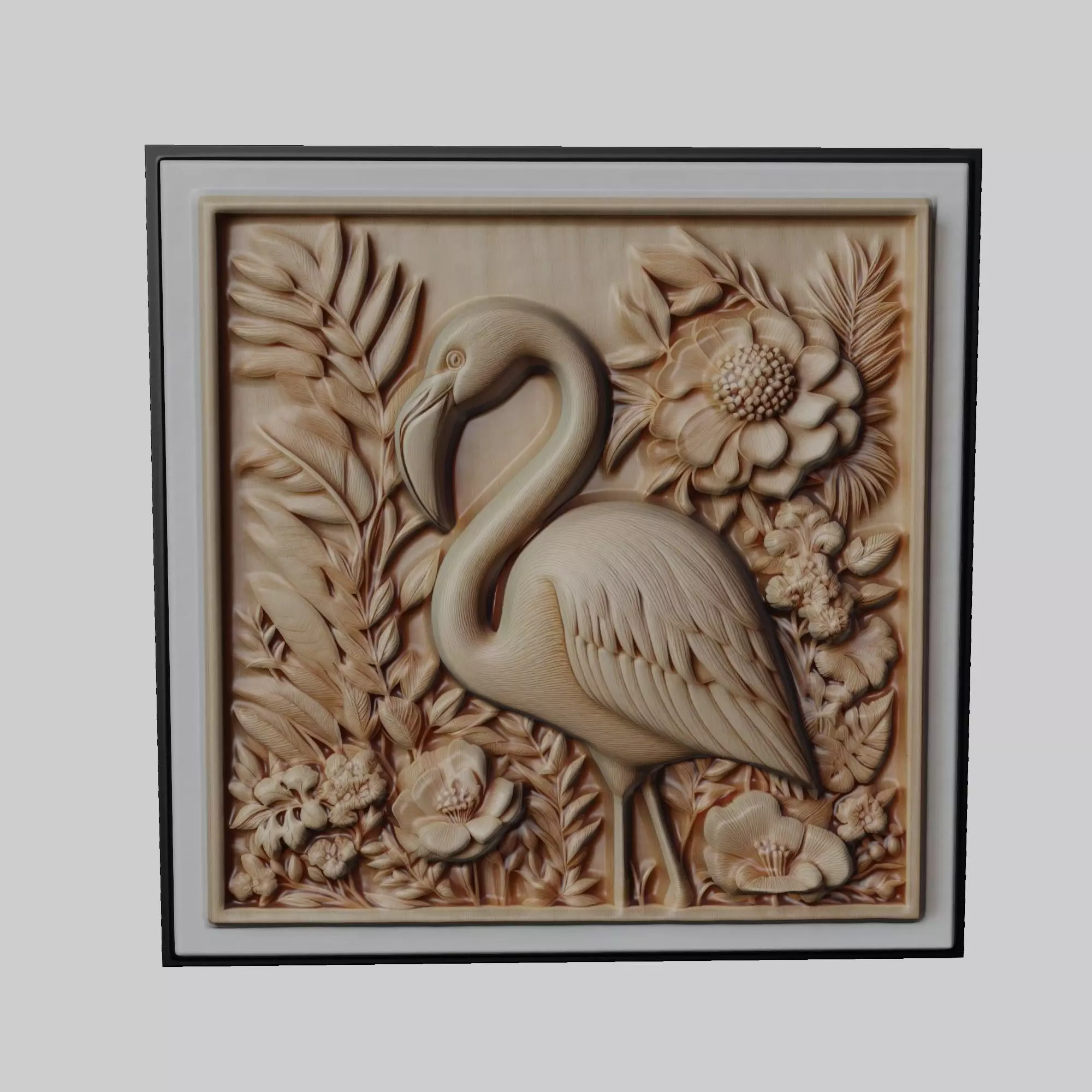 Flamingo Animal 3D print model_0