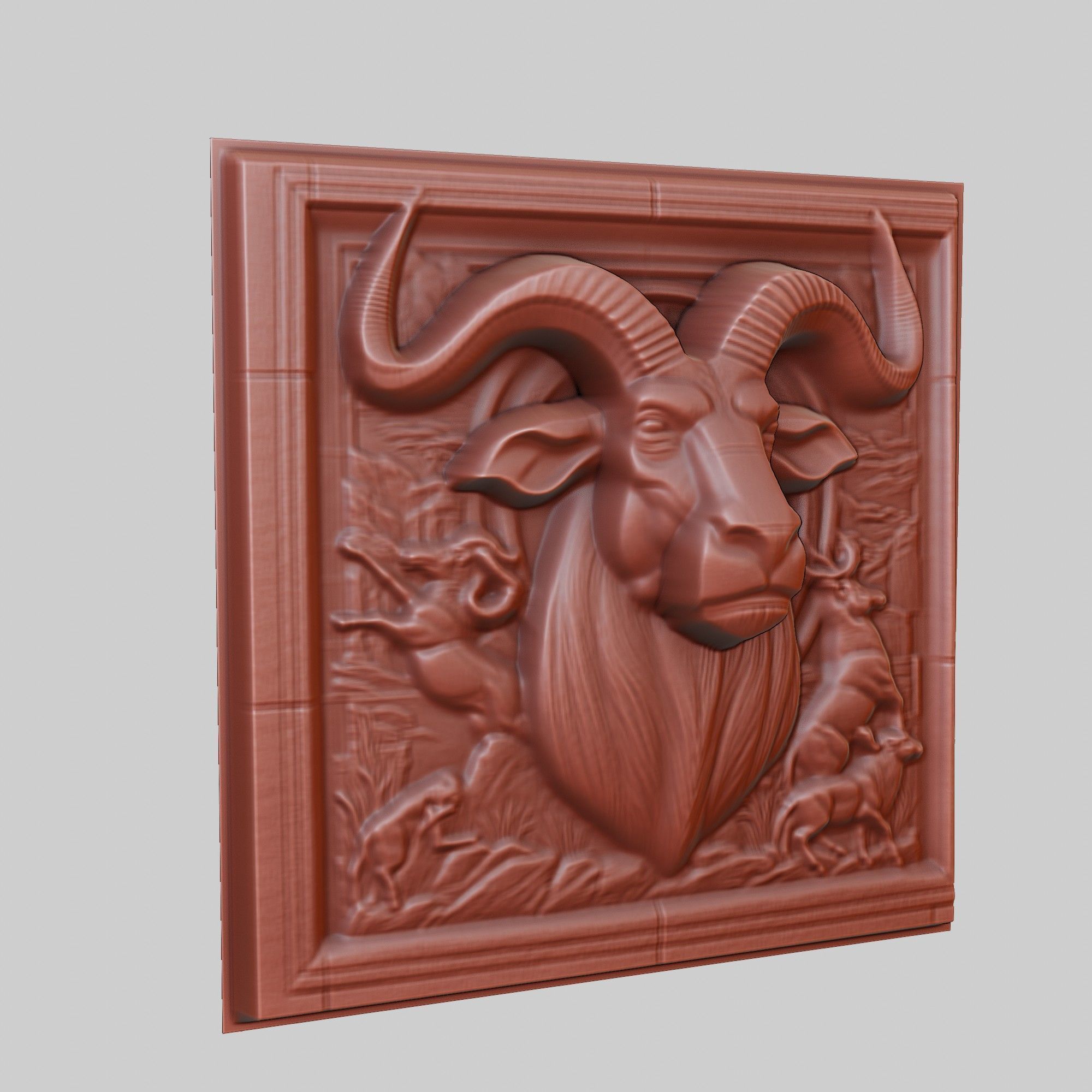 Impala Animal 3D print model_3